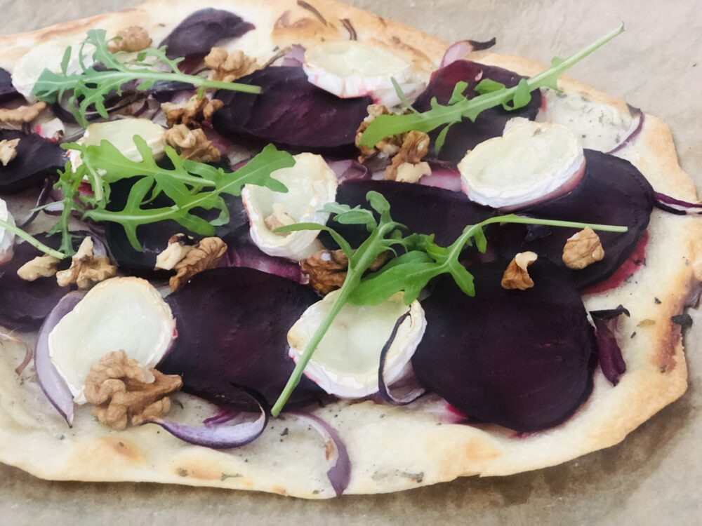 TARTE FLAMBEE PIZZA ALZACKA FLAMMKUCHEN