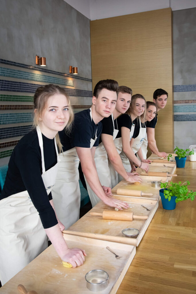 lekcje gotowania na teambuilding po angielsku